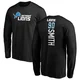 Chris Smith Detroit Lions ＃90 Youth Black Pro Line Backer Long Sleeve T-Shirt -